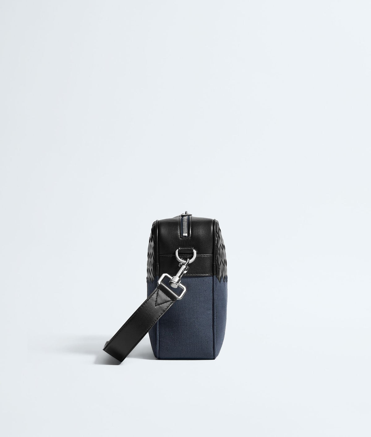 ToBaggy Women's Midnight Black Woven Panel Camera Bag