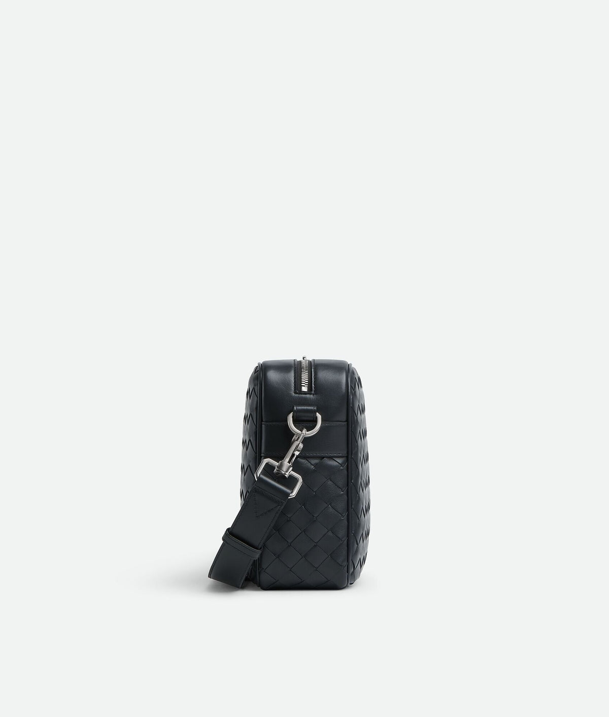 ToBaggy Women's Ardoise Woven Leather Camera Bag