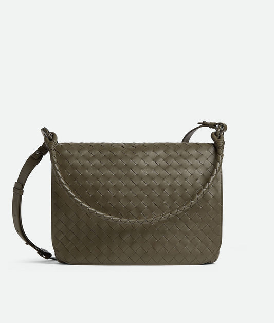 ToBaggy Women's Cypress Woven Leather Messenger Bag