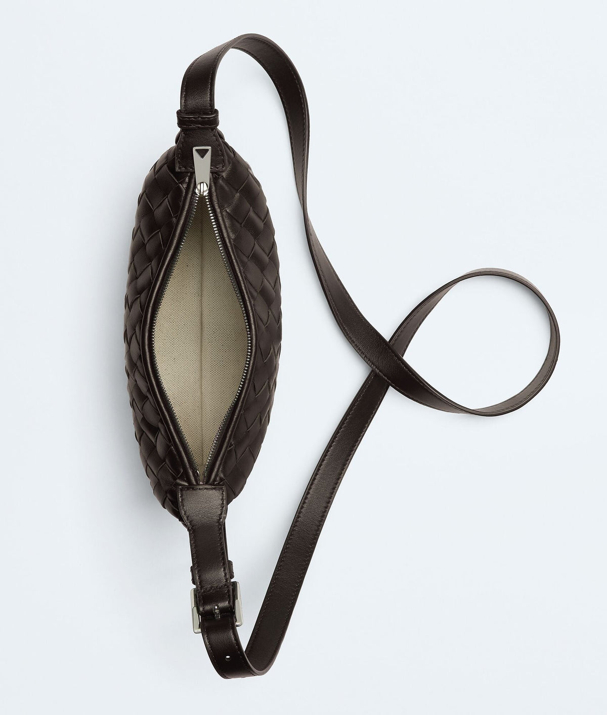 ToBaggy Women's Fondant Woven Calf Leather Phone Pouch