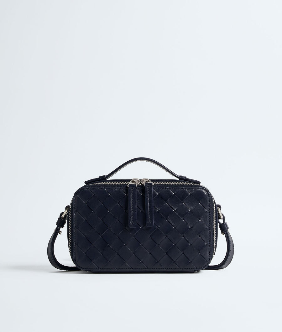 ToBaggy Women's Midnight Woven Calf Leather Phone Pouch